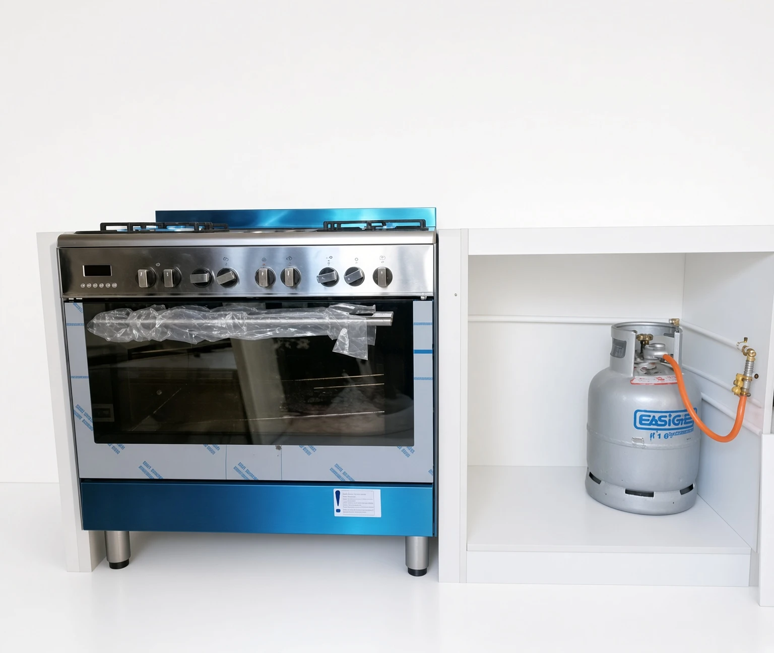 Gas Stove & Cylinder Setup